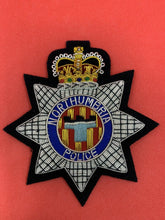 Newcastle Upon Tyne Police Cap Badge Embroidered Bullion Wire Police Hat Badge